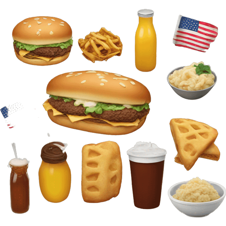 American food  emoji