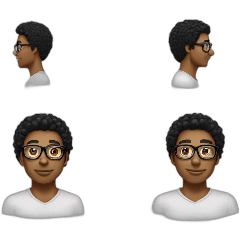 planner-blackhair-glasses emoji