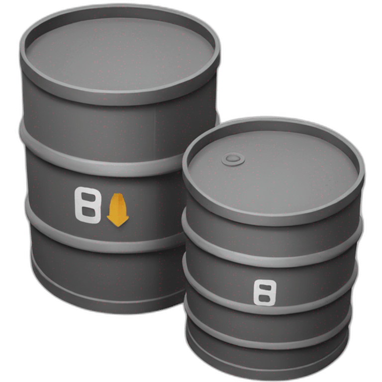 Oil barrel game icon emoji