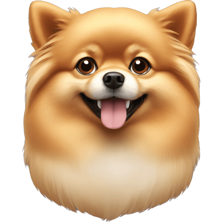 pomeranian dog emoji