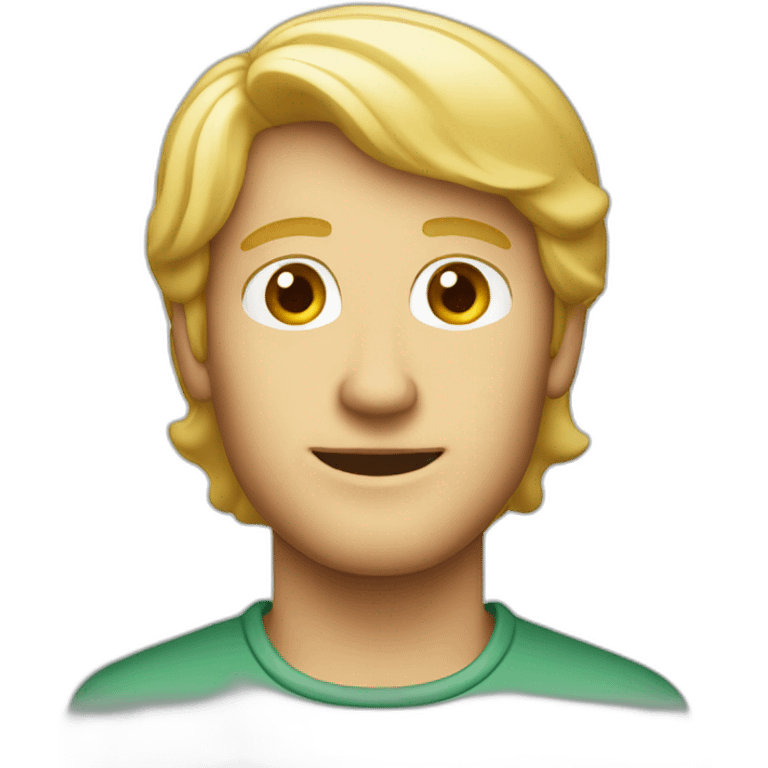 a blond man pizzaiolo emoji