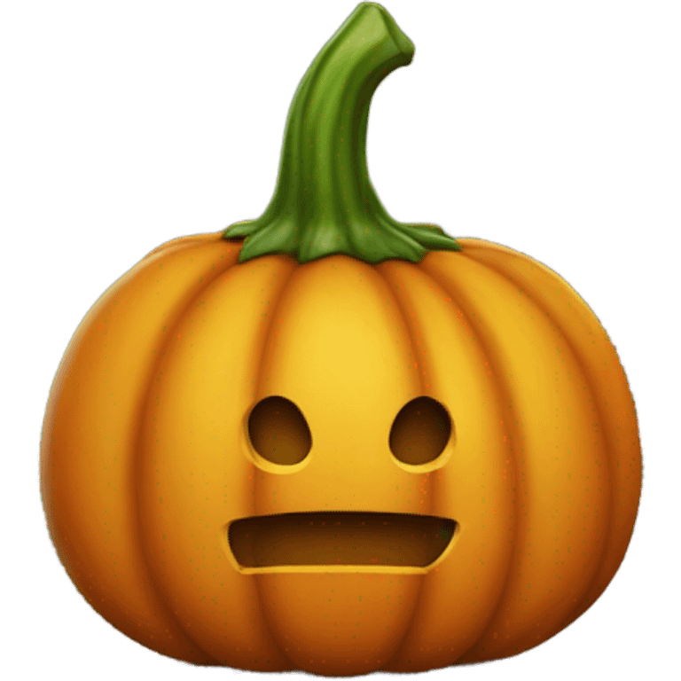 1 pumpkin vegetable emoji