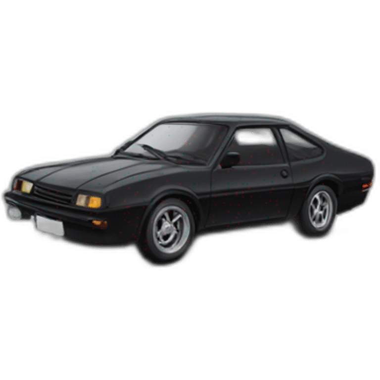 Opel Manta black magic emoji