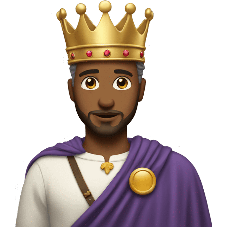 good guy with crown saint emoji