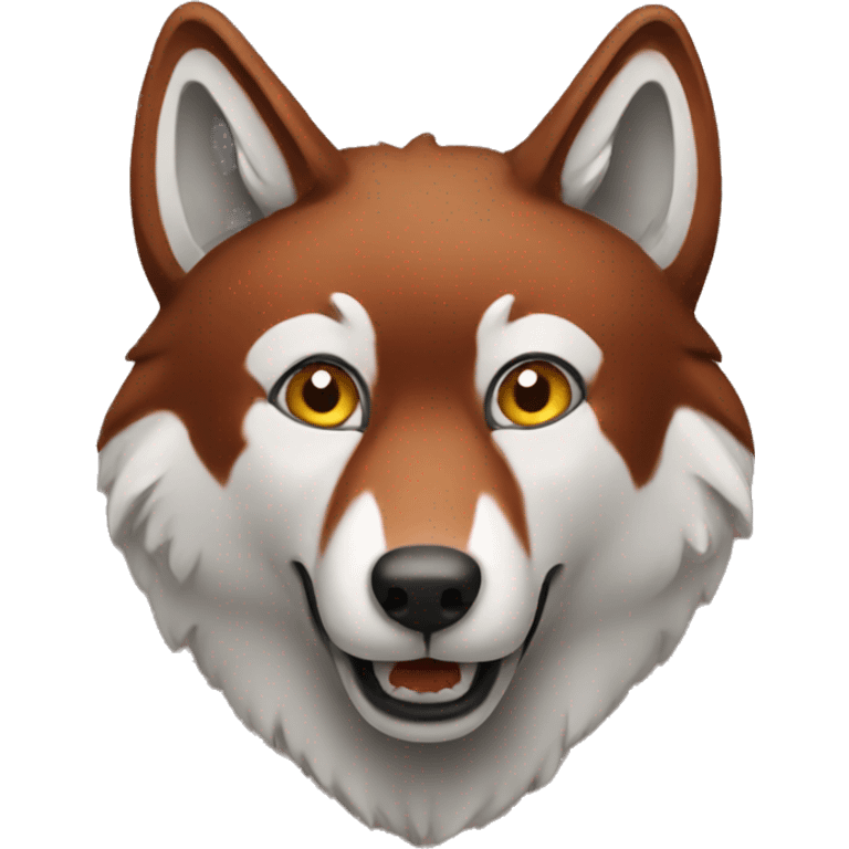 red wolf emoji