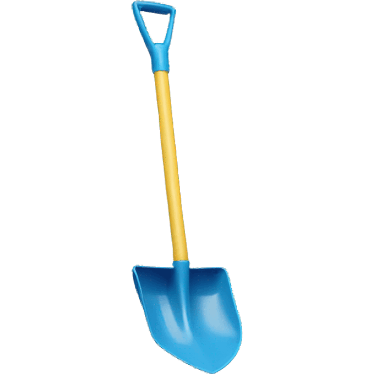 Plastic Kids shovel  emoji