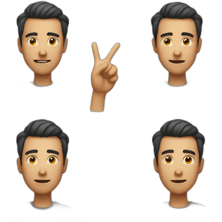 man gesture ok emoji