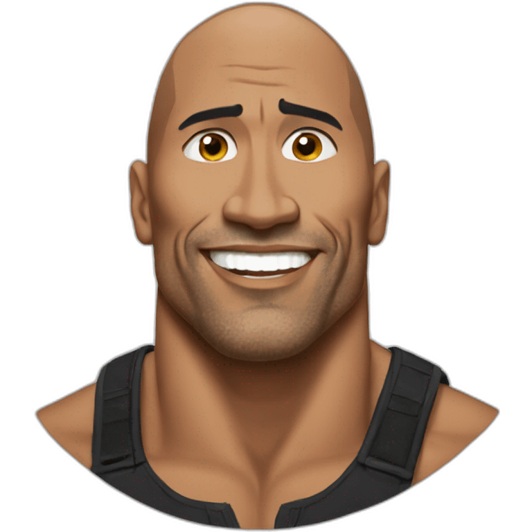 The Rock emoji