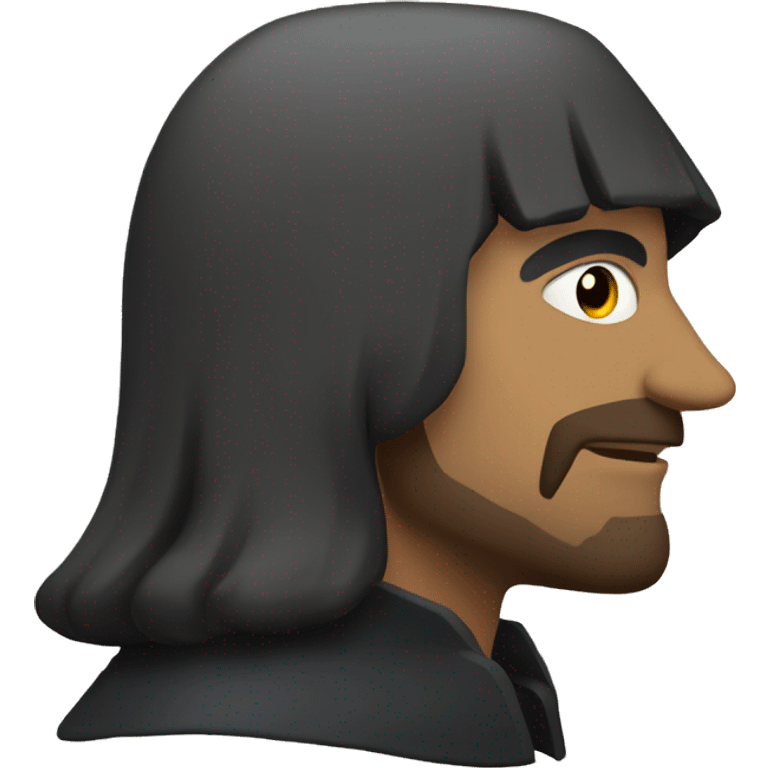 Corvo com auréola de santo emoji