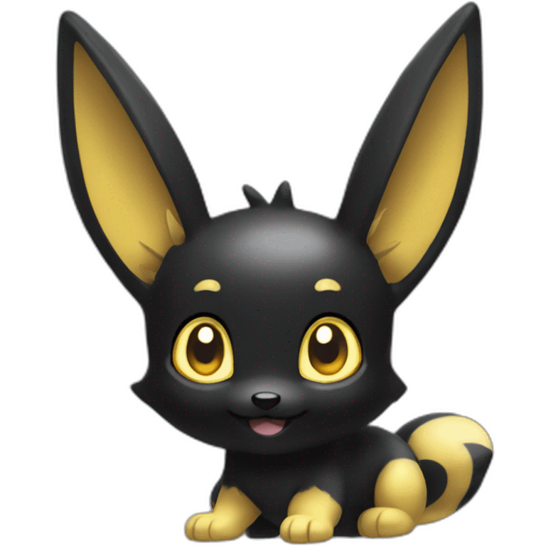 Shiny Umbreon emoji