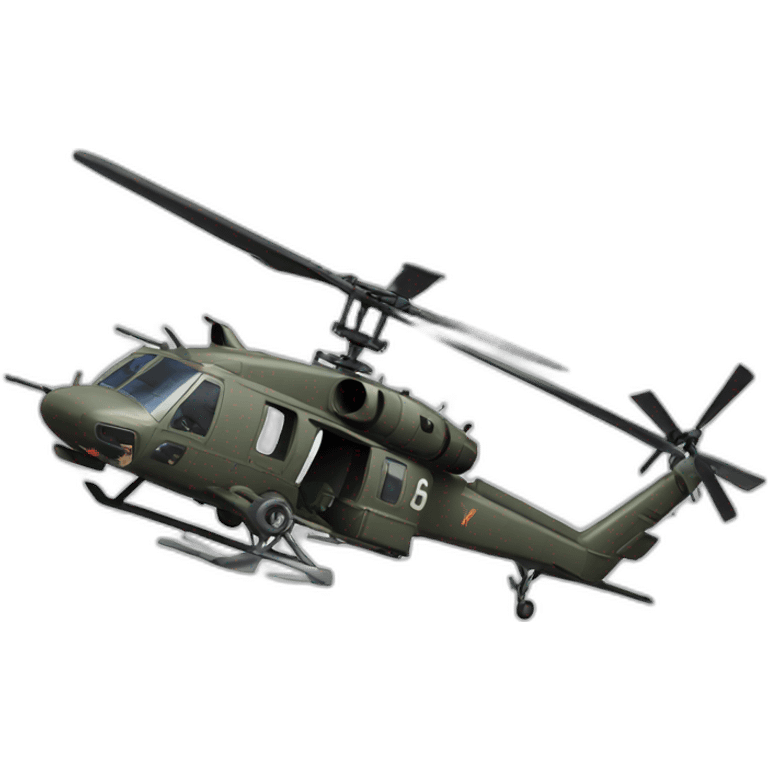 Blackhawk helicopter emoji