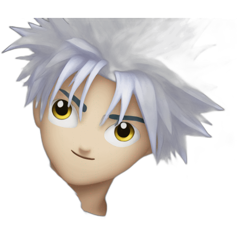 Killua hunterxhunter emoji