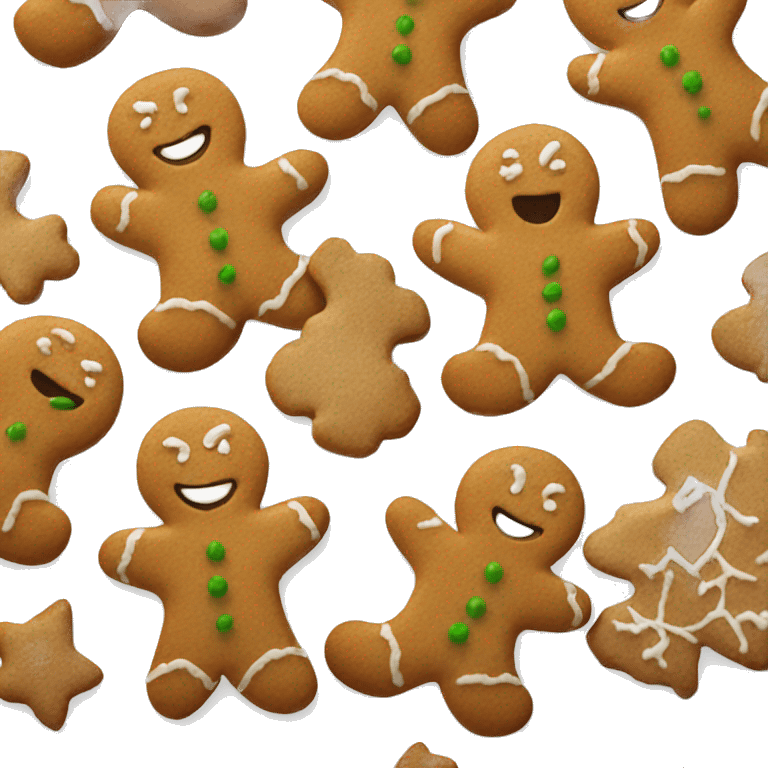 Gingerbread biscuits emoji