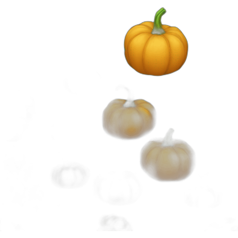 Pumpkin with Greens lanterns in êtes emoji