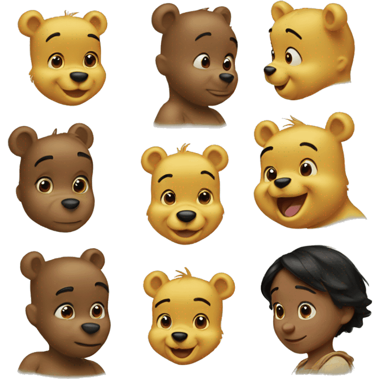 Winnie Pooh emoji