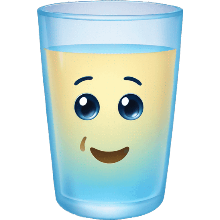 glass of water simple emoji