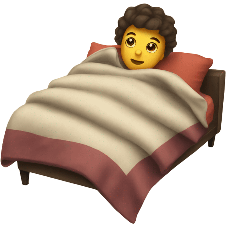 Cozy blanket emoji