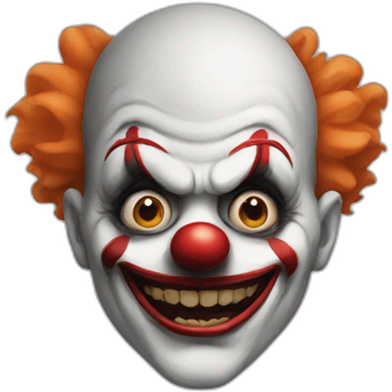 Scary Clown emoji