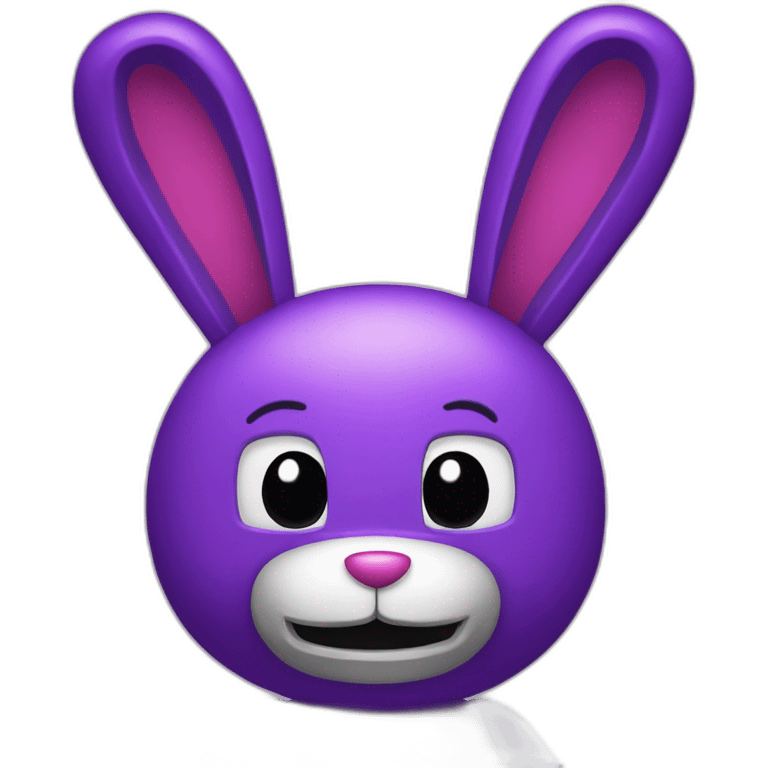 Five night at freddys purple bunnie emoji