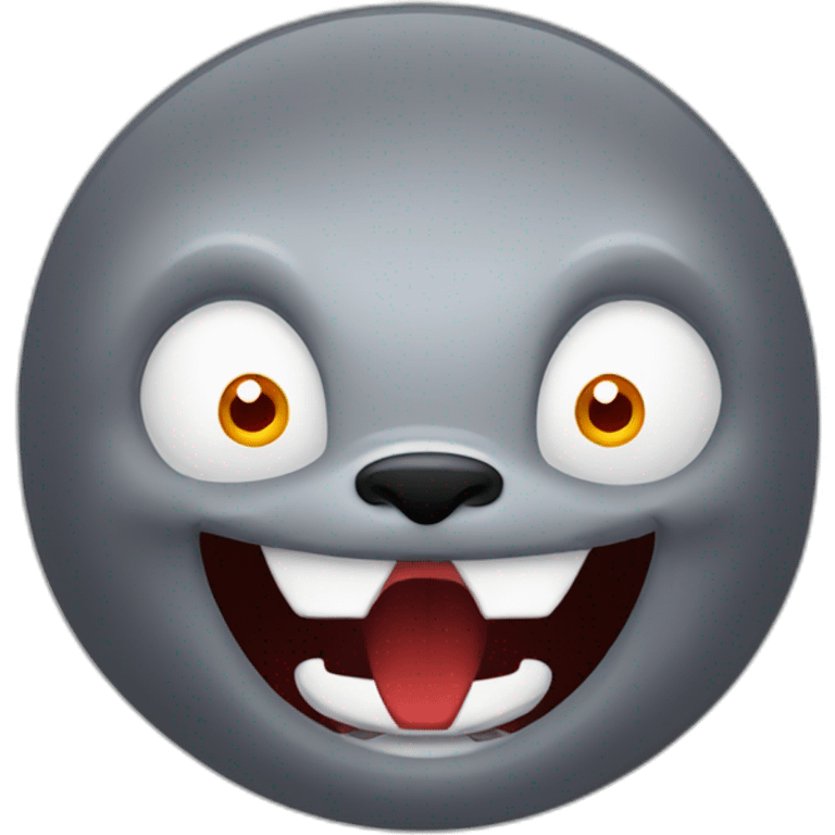 seal-in-vampire-custume-and-fangs-upper-body emoji