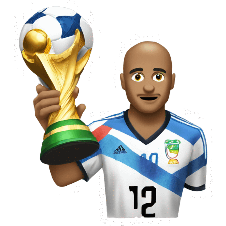 World cup, no background, SIZE 128X128, pixel art, basic design emoji