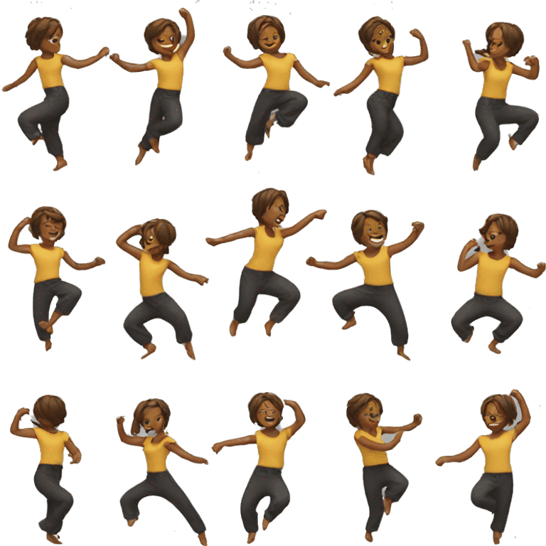 Dancing emoji