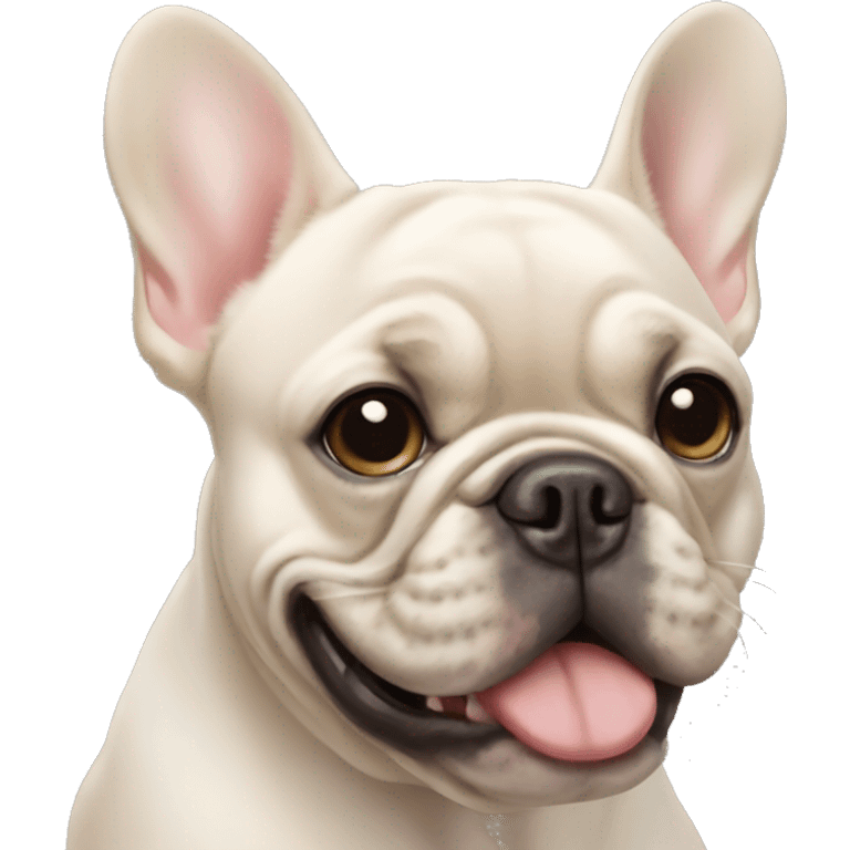 French bulldog emoji