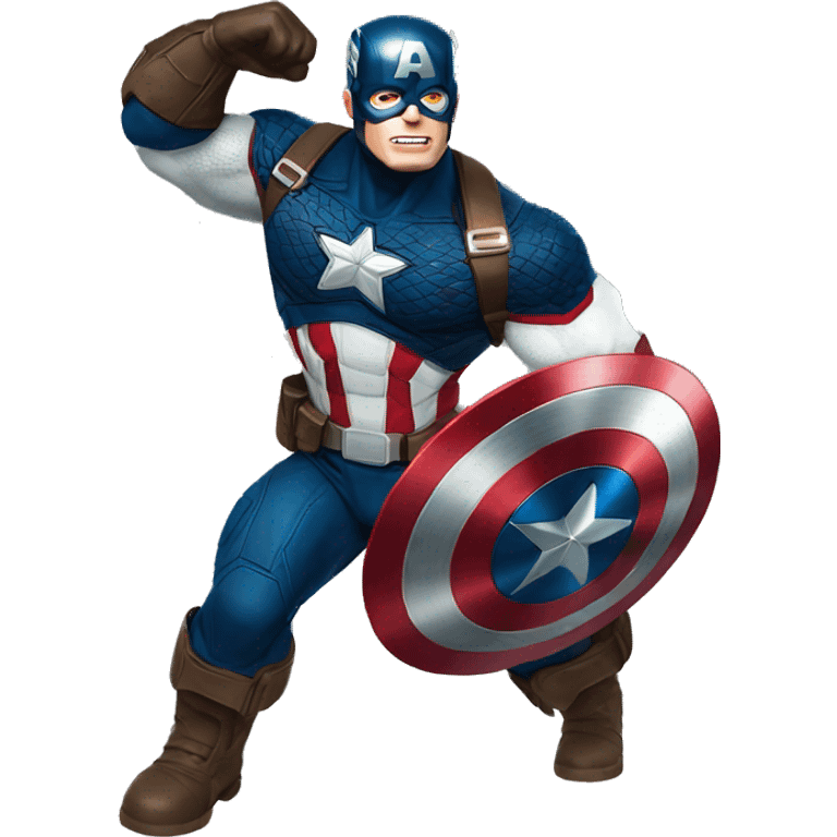 captain america,marvel emoji