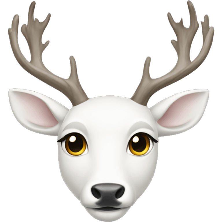 The White Deer emoji