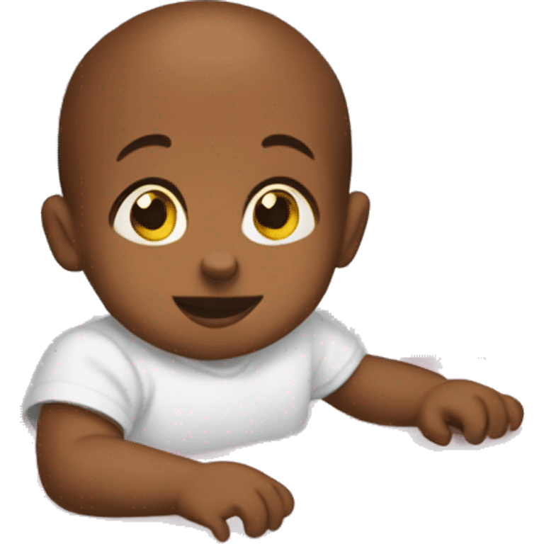 Baby in the crib emoji