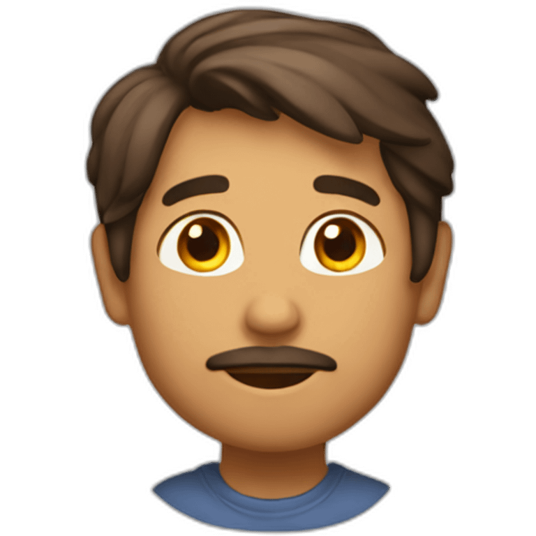 un petit developpeur brun emoji