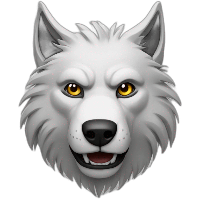 Lobo lobo emoji