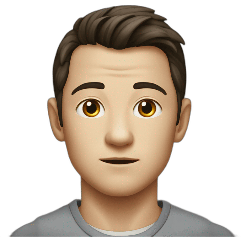 young Joseph Gordon levitt serious emoji