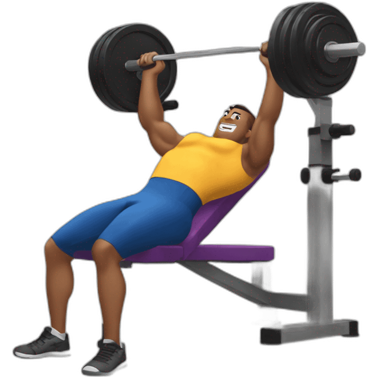 bench press emoji