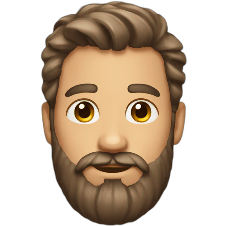 Beard man emoji