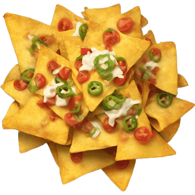 Plate of nachos emoji