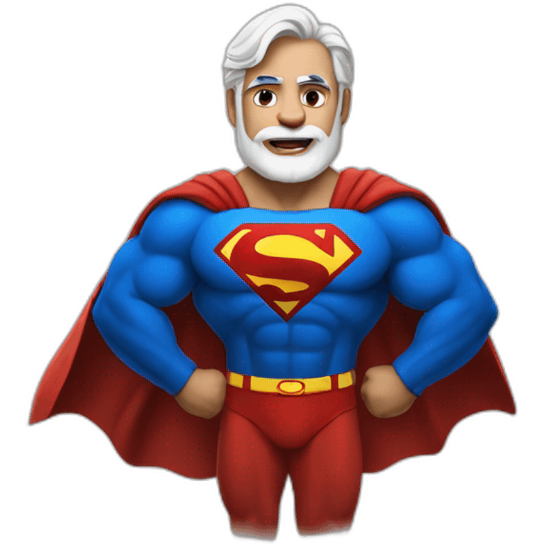 Modi superman emoji