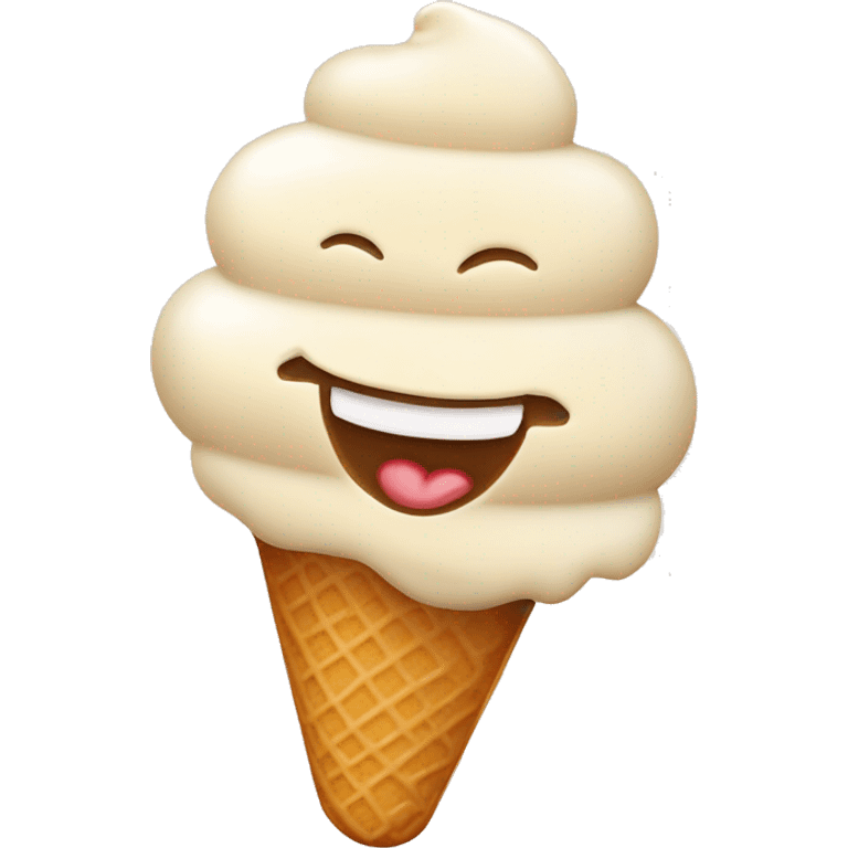 dulce de leche GRANIZADO HELADO emoji