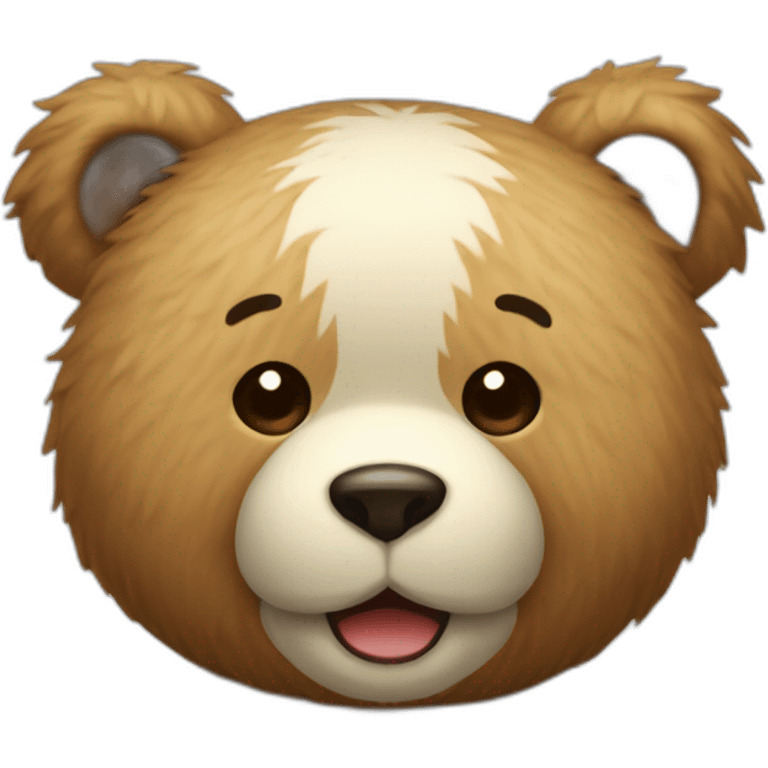 Japanese teddybear emoji