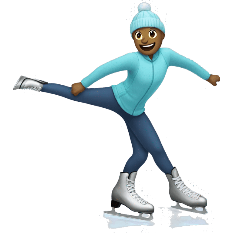 Ice skating emoji