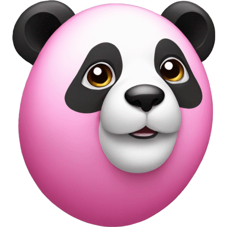 Pink Panda  emoji