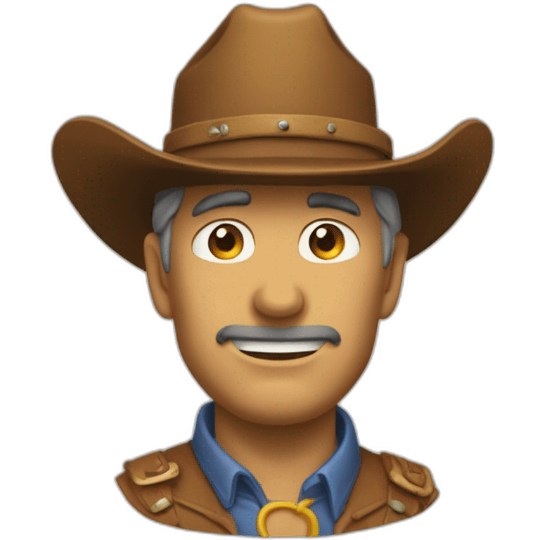 Haguar D. Sauro, a man with cowboy’s hat in One Pièce emoji