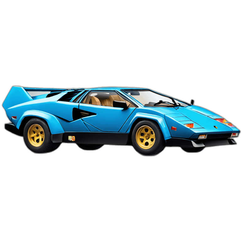 lamborghini countach emoji