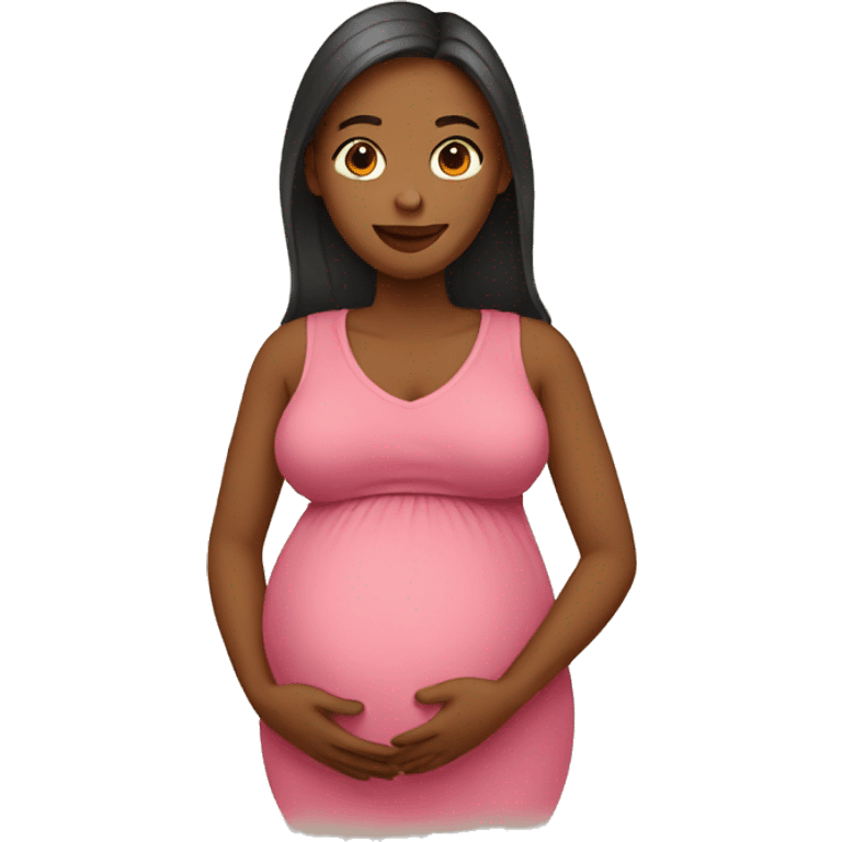 Pregnant woman emoji