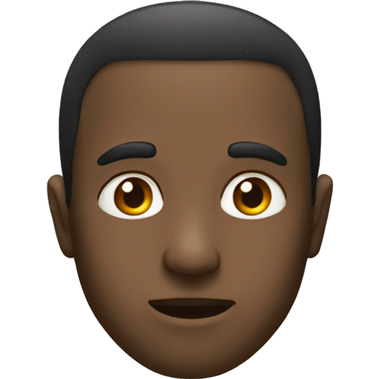 visage de profil emoji