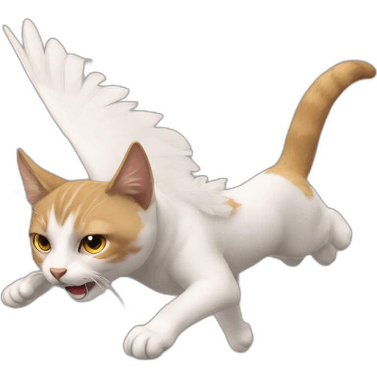 Gato volador emoji