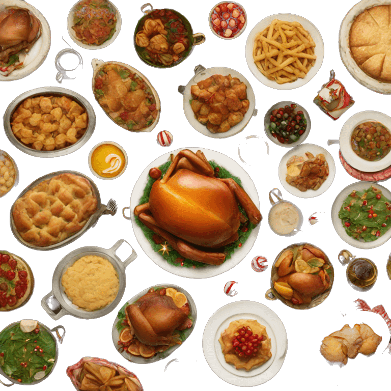 christmas feast emoji