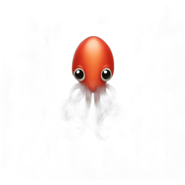 red squid emoji