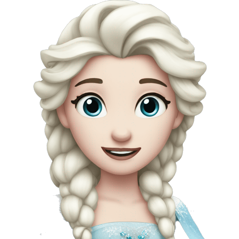 frozen princess emoji