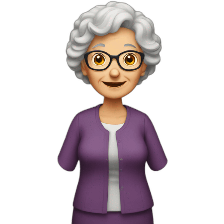 grandmother jewish emoji